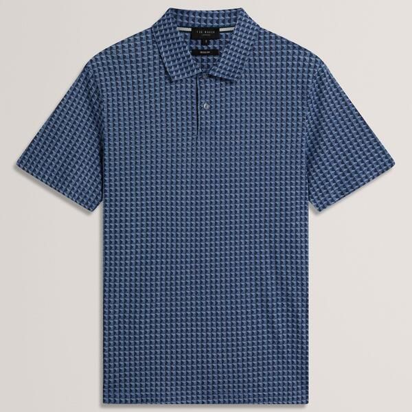 テッドベーカー メンズ トップス ポロシャツ Ted Baker Menshort Sleeve Polo Shirt Navy ネイビー