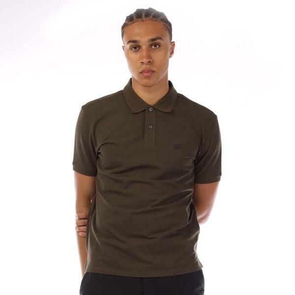 シーピーカンパニー メンズ トップス ポロシャツ ロゴ CP Company Stretch Piquet Logo Polo Shirt Green グリーン 29,120円
