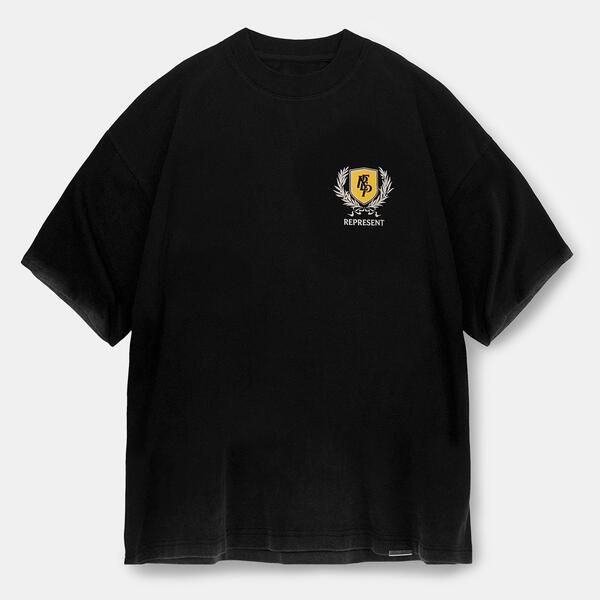 リプレゼント メンズ トップス Tシャツ コットン グラフィック Represent Mens Crest Cotton Graphic Short Sleeve Oversized TShirts 18,600円