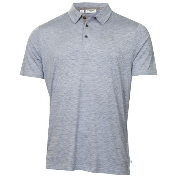 カルバンクラインゴルフ メンズ トップス ポロシャツ 半袖 Calvin Klein Golf MenshortSleeve Performance Polo Shirt Denim デニム