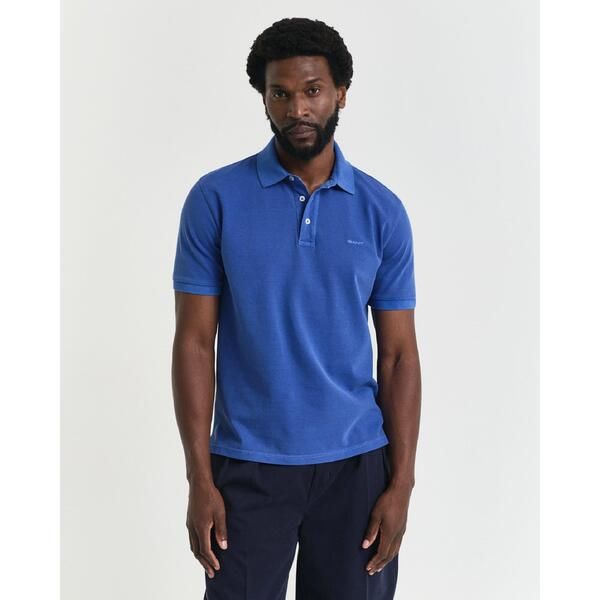 ガント メンズ トップス ポロシャツ Gant Sunfaded Piqu Polo Shirt Blue ブルー 15,466円