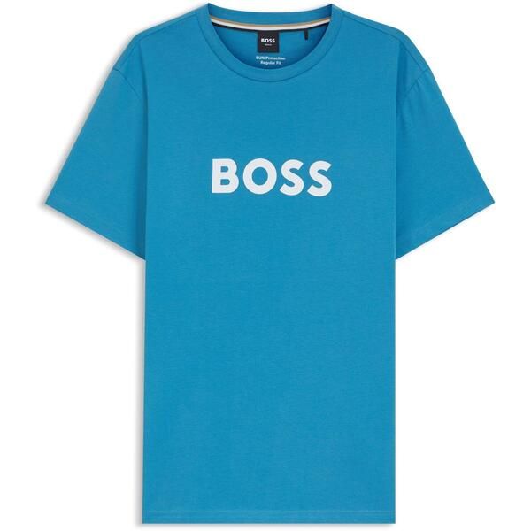 ボス メンズ トップス Tシャツ Boss TShirt Rn 10249533 01 TurquoiseAqua ターコイズ 13,110円