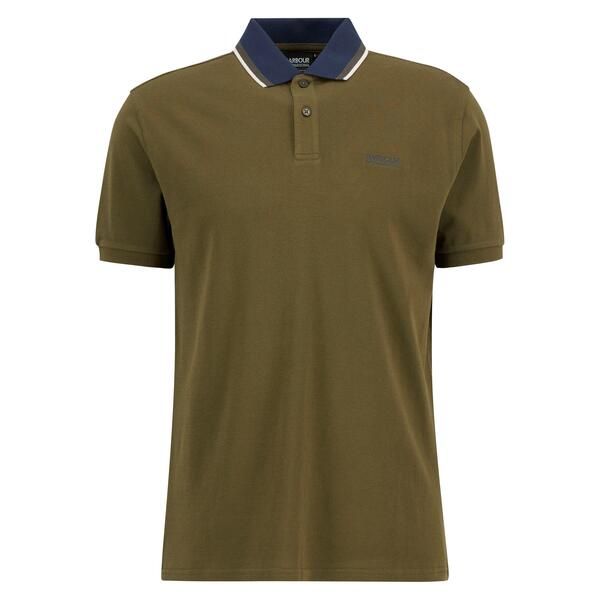 バブアー メンズ トップス ポロシャツ Barbour International Mens Vase Polo Light Sage セージ