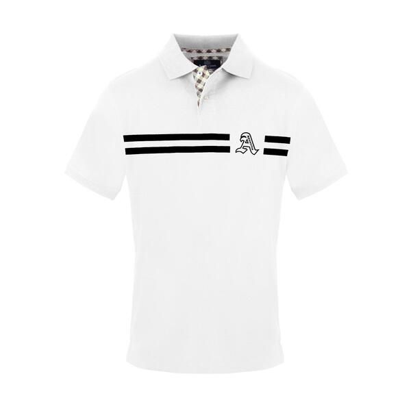 アクアスキュータム メンズ トップス ポロシャツ Aquascutumens Polo Short Sleeve Polo Shirt White ホワイト