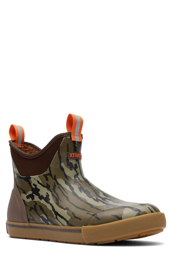 エクストラタフ メンズ シューズ ブーツ・レインブーツ XTRATUF ABD 6Inch Outdoors Boot Men MOSSY OAK BOTTOMLAND