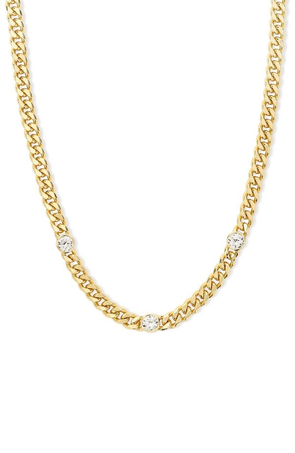 メリンダマリア レディース アクセサリー ネックレス・チョーカー レース Melinda Maria Julian Triple Station Chainecklace GOLDWHITE ホワイト 26,520円