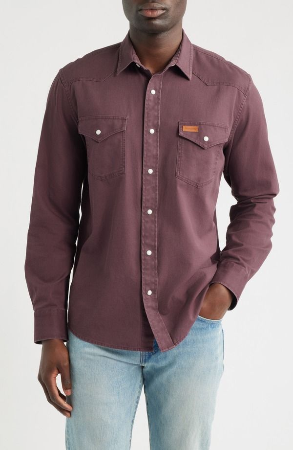 ペンドルトン メンズ トップス シャツ コットン Pendleton Dillon Cotton Twill SnapUp Western Shirt WASHED BERRY 26,520円