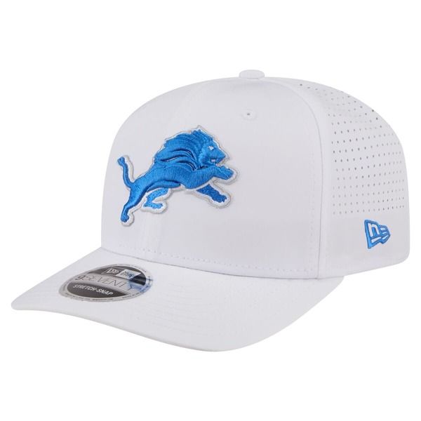 ニューエラ メンズ アクセサリー 帽子 Mens New Era White Detroit Lions Name Plate 9SEVENTY Adjustable Hat White ホワイト