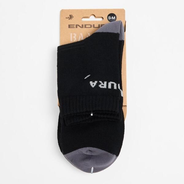エンデュラ レディース アンダーウェア 靴下 Endura Cycling Socks Black ブラック