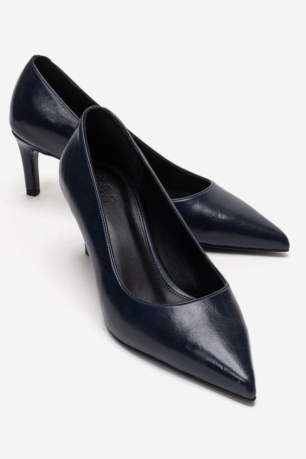 プロローグシューズ レディース パンプス Prologue Shoes Velmira Stiletto Pump Navy ネイビー