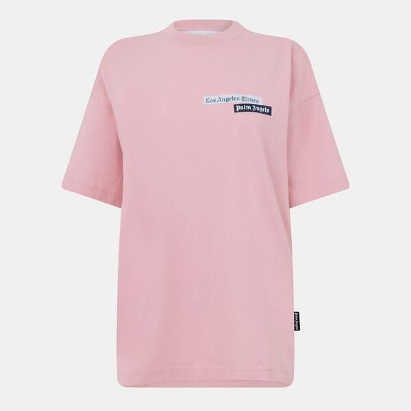 パーム・エンジェルス レディース トップス Tシャツ Palm Angels Womens Oversized TShirt Pink ピンク