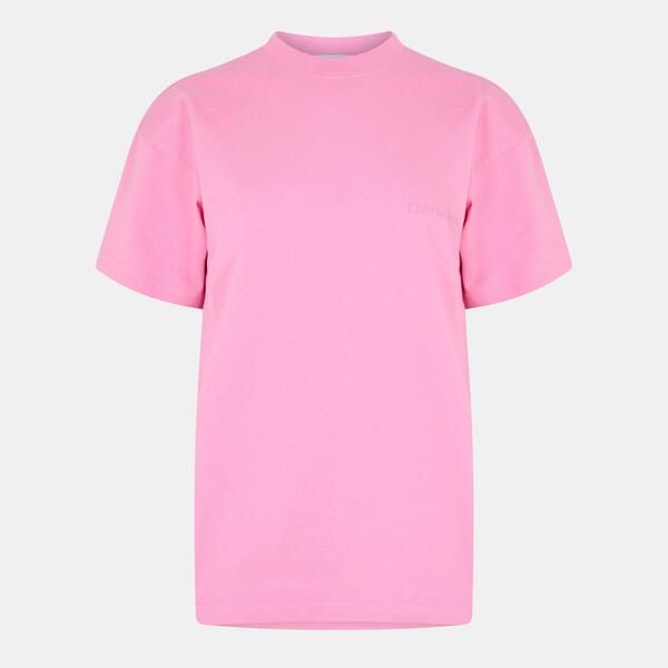 バレンシアガ レディース トップス Tシャツ Balenciaga Womens TShirt PinkPink ピンク