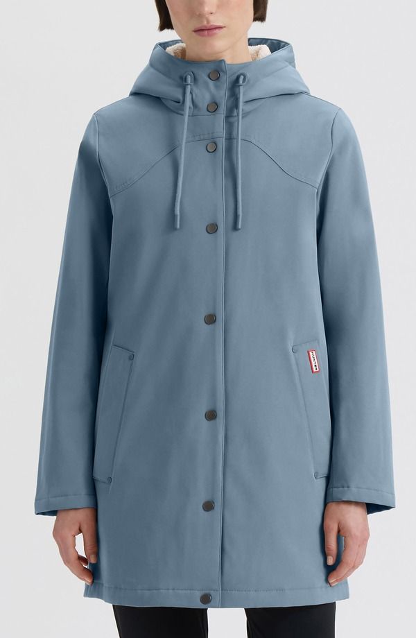 ハンター レディース アウター ジャケット・ブルゾン コート Hunter Billie Hooded Raincoat WINTER SKY 27,170円
