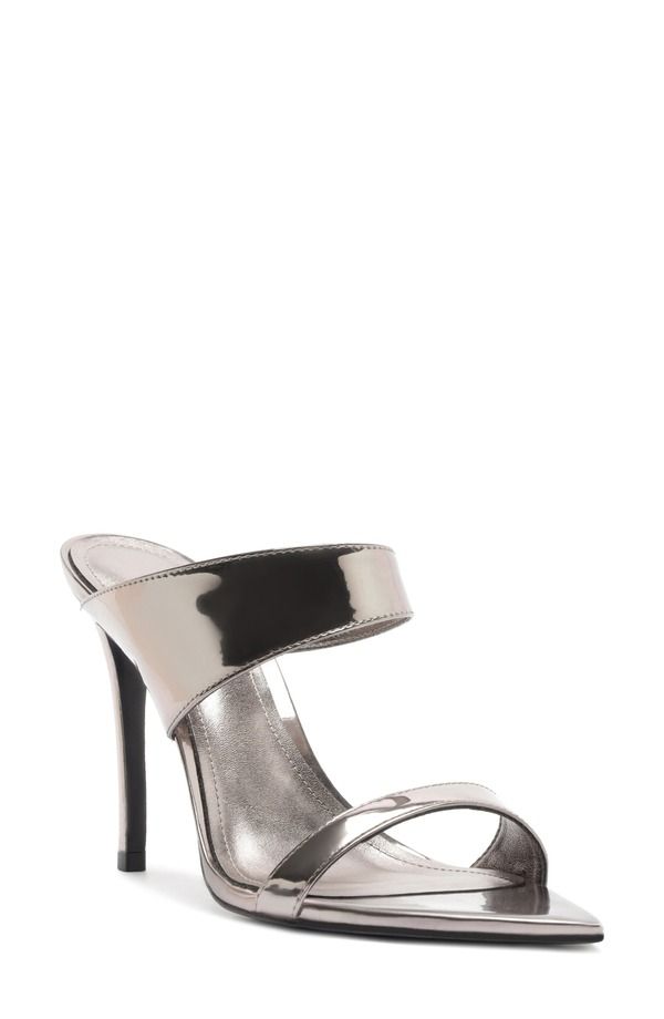 シュッツ レディース シューズ サンダル Schutz Jaselle Pointed Toe Sandal Women SILVER シルバー
