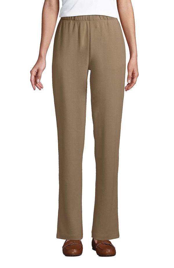 ランズエンド レディース ボトムス カジュアルパンツ プラスサイズ プチ トール ニット Lands End Sport Knit High Rise Pants Petite Plus Regula 12,226円