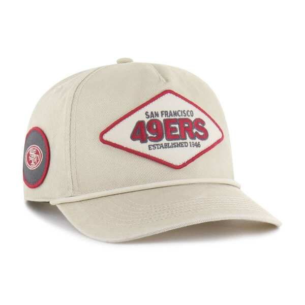 フォーティーセブン メンズ アクセサリー 帽子 Mens 47 Khaki San Francisco 49ers Cairn Hitch Adjustable Hat Khaki カーキ 12,905円