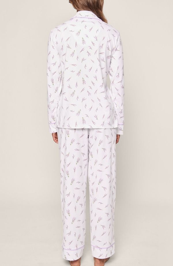 プティットプリュム レディース アンダーウェア ナイトウェア コットン Petite Plume Luxe Pima Cotton Pajamas TIMELESS TOILE