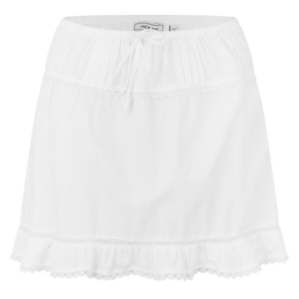 ジャック ウィルス レディース ボトムスカート マキシ Jack Wills Womens JW Tie Maxi Skirt Bright White ホワイト