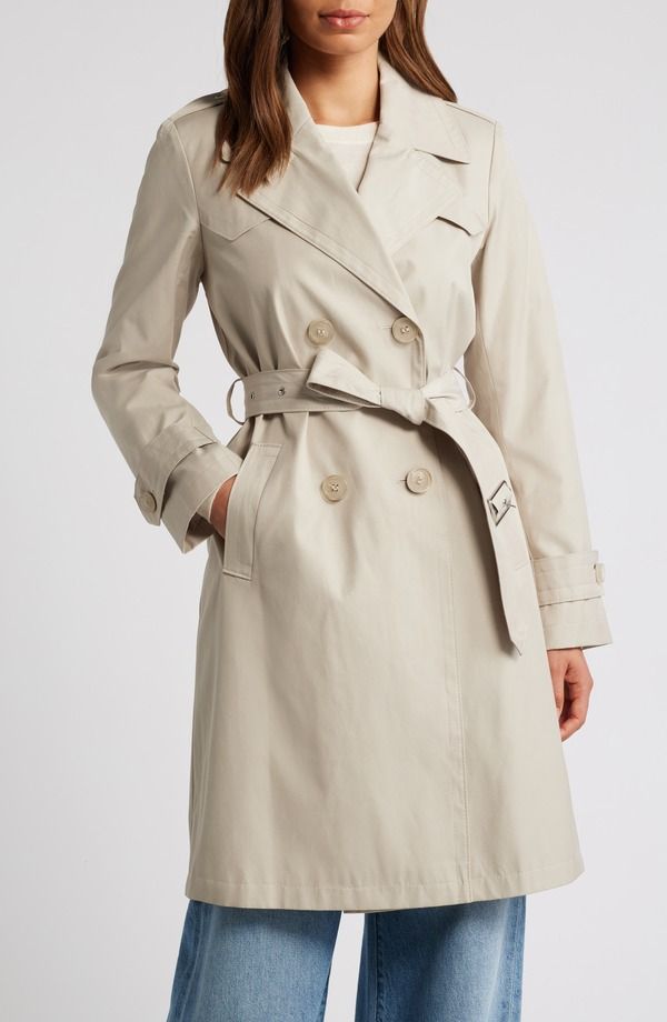 ヴィアスピガ レディース アウター コート コットン Via Spiga Wateresistant Cotton Blend Trench CoatONE CREAM クリーム 29,120円