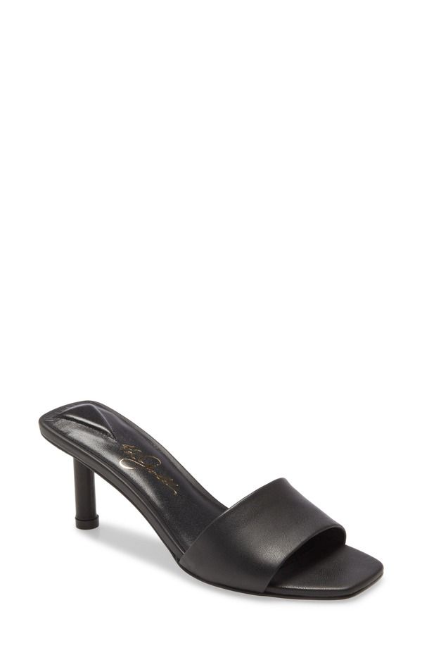 42 ゴールド レディース シューズ ヒール サンダル 42 Gold Lilith Slide Sandal Women BLACK ブラック