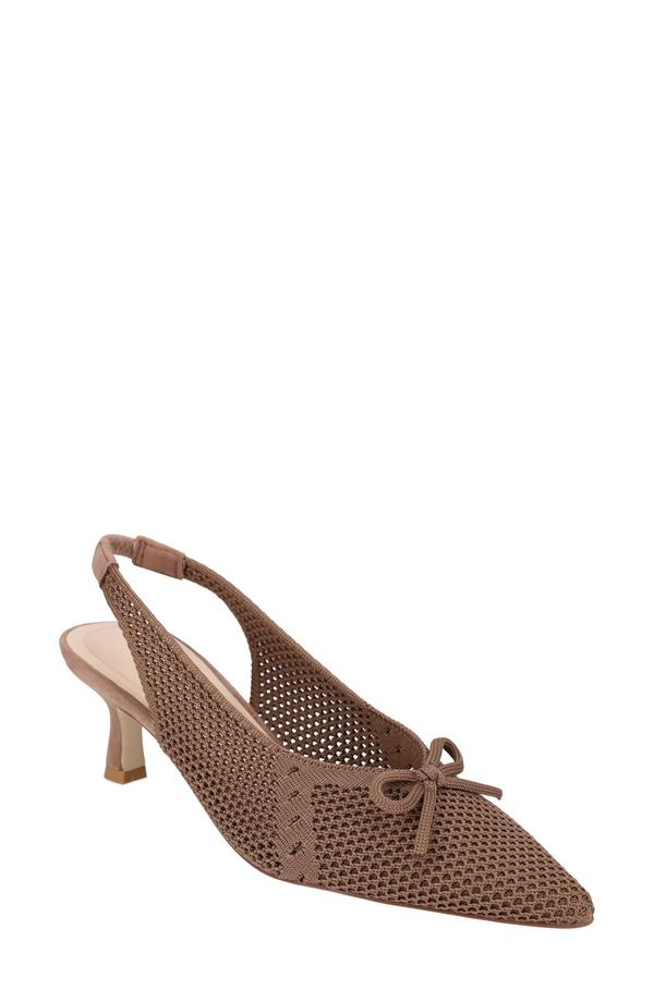 ペレモーダ レディース シューズ パンプス ヒール Pelle Moda Beliz Slingback Pointed Toe Kitten Heel Pump TAUPE トープ 29,120円