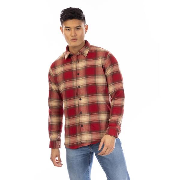 ピーターワース メンズ トップス シャツ Peter Werth Mens Bagley Long Sleeve Shirt Red レッド