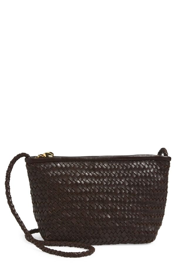 メイドウェル レディース バッグ レザー Madewell The Signature Woven Leather Crossbody Bag COFFEE BEAN コーヒー