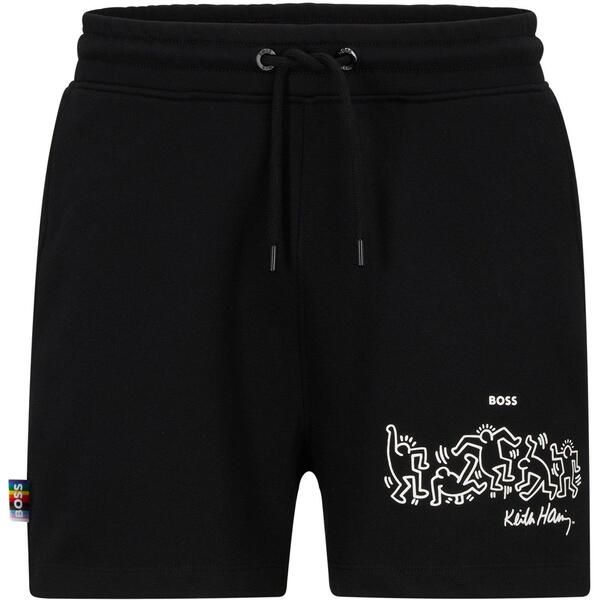 ボス レディース ボトムス ハーフパンツ・ショーツ リラックスフィット ショートパンツ フリース Boss Womens Haring Relaxed Fit Fleece Jogger Shorts