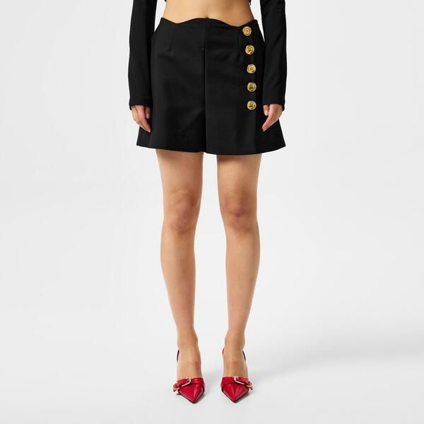 ジバンシー レディース ボトムス ハーフパンツ・ショーツ ショートパンツ GIVENCHY Scaloped Shorts Black ブラック