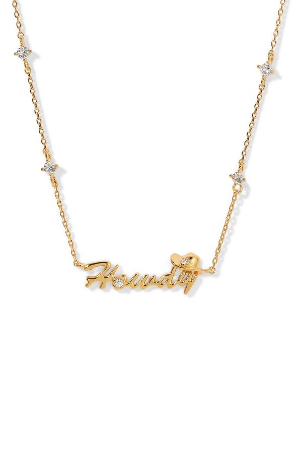 ガール ズクルー レディース アクセサリー ネックレス・チョーカー レース Girls Crew Howdy Partner Pendant Choker Necklace GOLD ゴールド