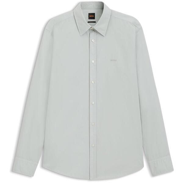 ボス メンズ トップス シャツ Boss Hugo Relegant 6 M 10260284 01 Silver シルバー