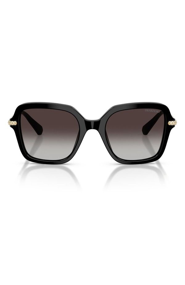 スワロフスキー レディース アクセサリー サングラス・アイウェア Swarovski 50mm Gradient Small Irregular Sunglasses BLACK GRADIENT G 31,070円