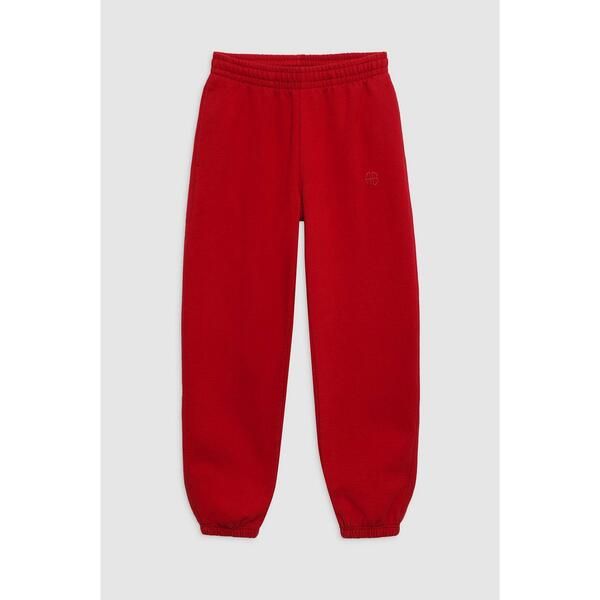 アニービン レディース ボトムス カジュアルパンツ ジョガーパンツ フリース Anine Bing Womens Karter Closed Hem Fleece Joggers RED レッド
