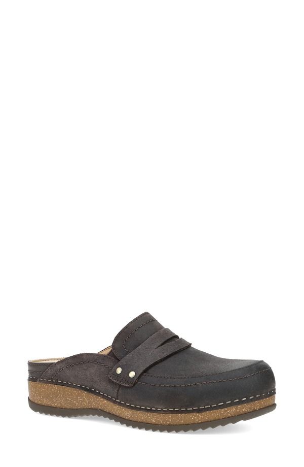 ダンスコ レディース シューズ サンダル プラットフォーム ローファー Dansko Maggy Penny Loafer Platform Clog Women CHOCOLATE チョコレート