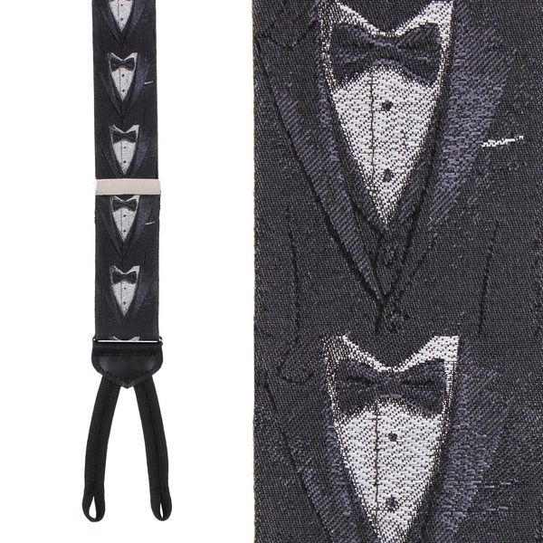 トラファルガー メンズ アクセサリー ベルト Trafalgar The Formal Affair Sik Novelty Formal End Suspenders Black ブラック 31,720円