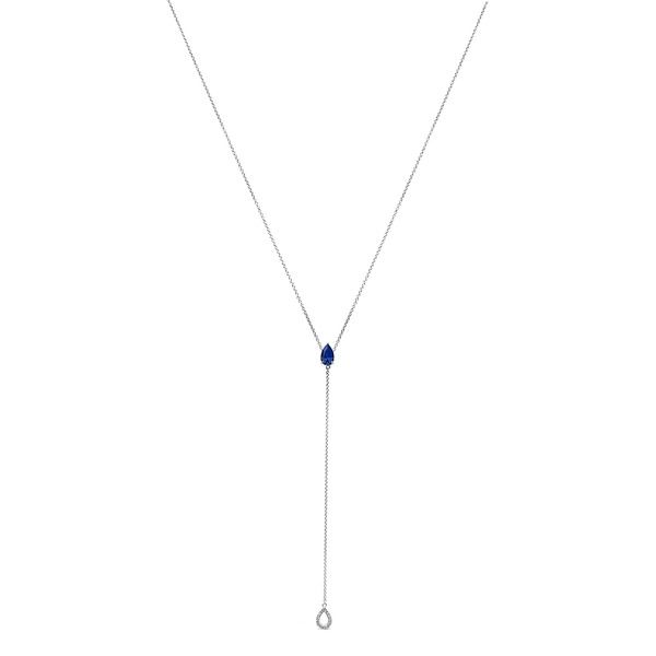 ハウスオブブリリアンス レディース アクセサリー ネックレス・チョーカー レース Haus of Brilliance Sterling Silver Created Blue Sapphire an