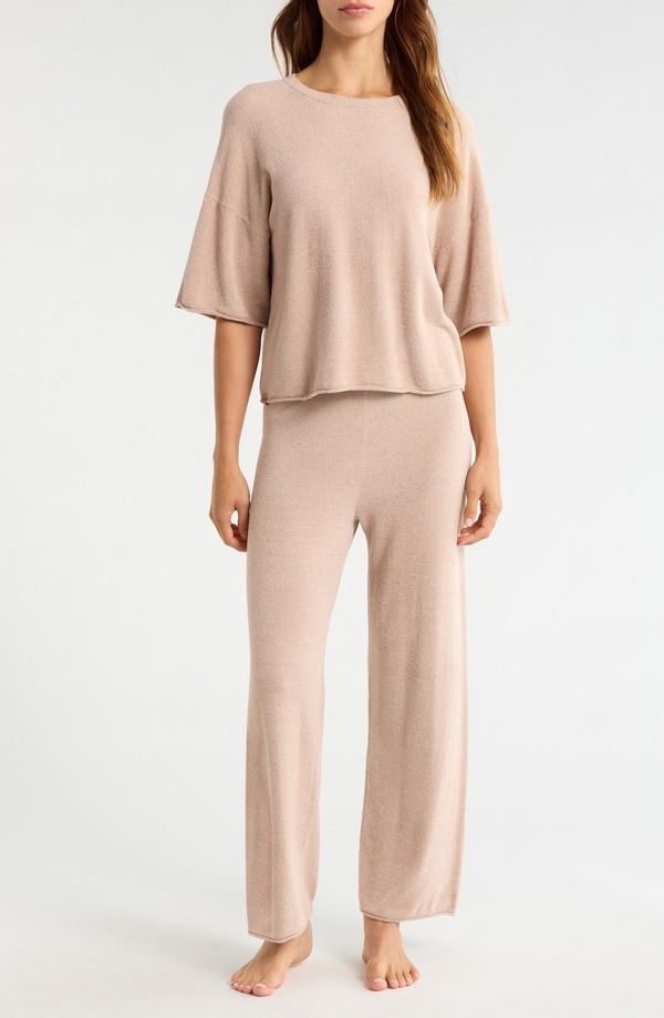 ベアフットドリームス レディース アンダーウェア ナイトウェアンクル Barefoot Dreams CozyChic Ultra Lite Ankle Pajamas WILLOW 32,370円