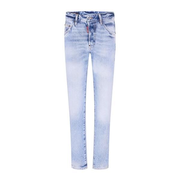 ディースクエアード メンズ ボトムス デニムパンツ スリムフィット ジーンズ DSquared2 Mens DSQ Teddy Slim Fit Jeans Navy Blue ネイビー