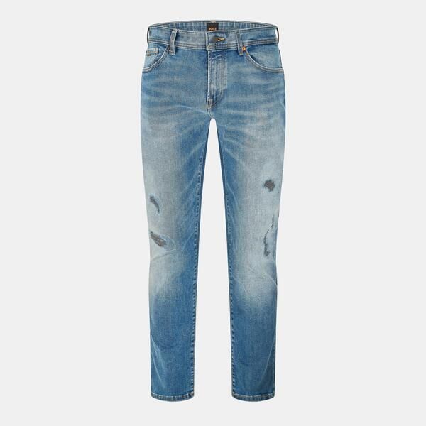 ボス メンズ ボトムス デニムパンツ レギュラーフィット ジーンズ Boss Mens Maine Regular Fit Jeans Navy ネイビー