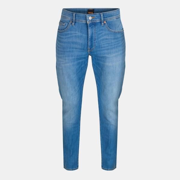 ボス メンズ ボトムス デニムパンツ スリムフィット ジーンズ Boss Mens Delaware Slim Fit Jeans Bright Blue ブルー