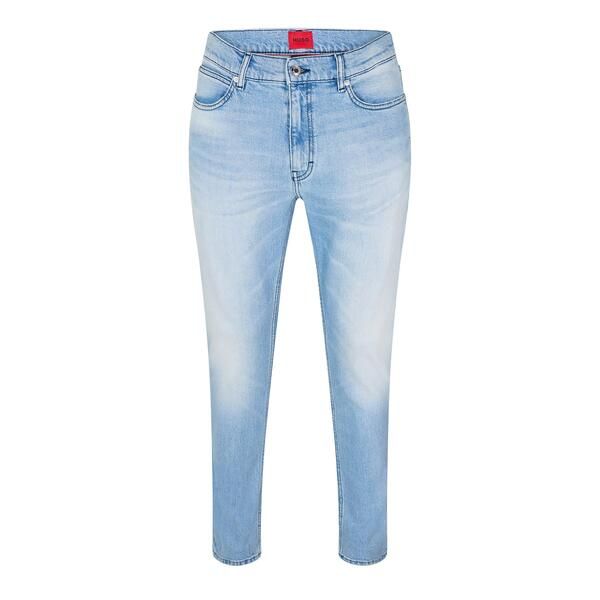 フューゴ メンズ ボトムス デニムパンツ スリムフィット ジーンズ Hugo Menslim Fit Jeans TurquoiseAqua ターコイズ