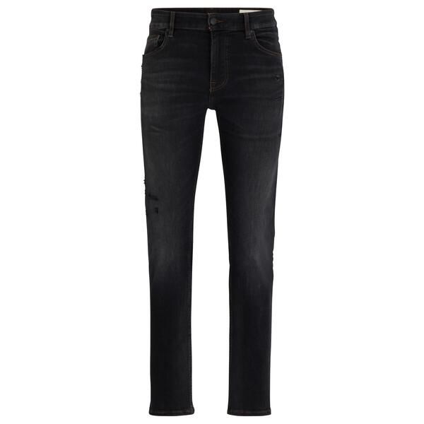 ボス メンズ ボトムス デニムパンツ ジーンズ Boss Mens Delaware Bc Jeans Dark Grey グレー