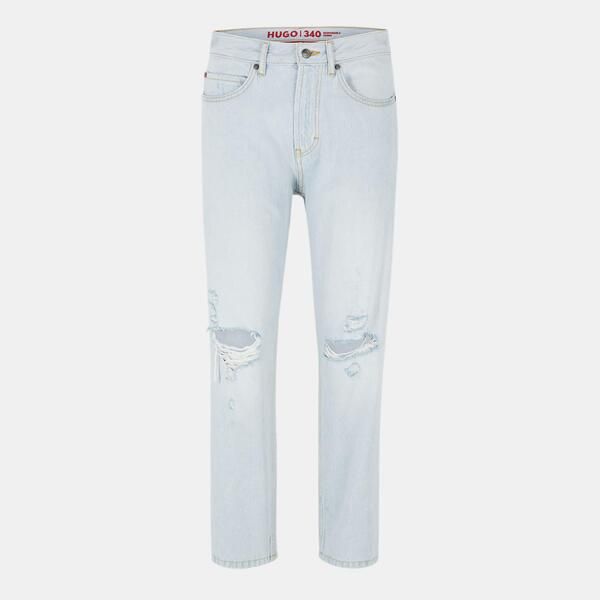 フューゴ メンズ ボトムス デニムパンツ ジーンズ Hugo 340 Jeans Lt Blue 451 ブルー 14,950円