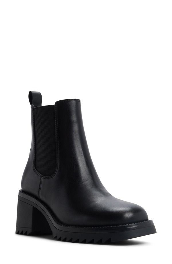 アルド レディース シューズ ブーツ・レインブーツ チェルシーブーツ プラットフォーム チェルシー ALDO Anneliese Platform Chelsea Boot Women BLACK ブ