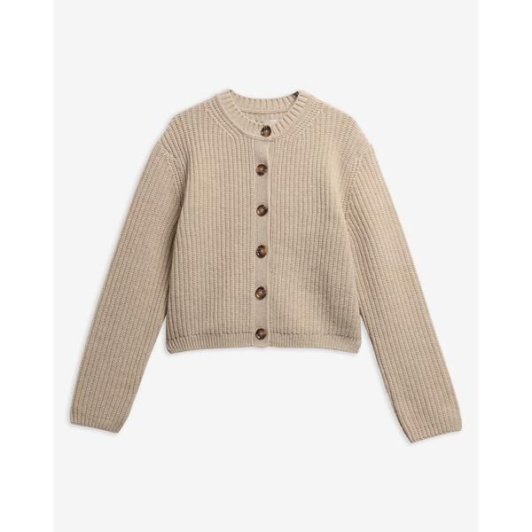 バブアー レディース アウター カーディガン ニット Barbour BLi Adalyn Knitted Ld64 Birch