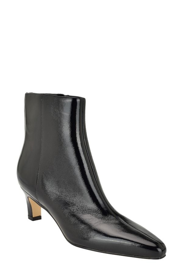 カルバンクライン レディース シューズ ブーツ・レインブーツ ヒール Calvin Klein Promise Kitten Heel Bootie Women BLACK 002 ブラック