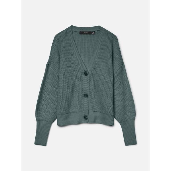 ヴェロモーダ レディース アウター カーディガン Vero Moda Womens Cuff Cardigan Balsam Green グリーン