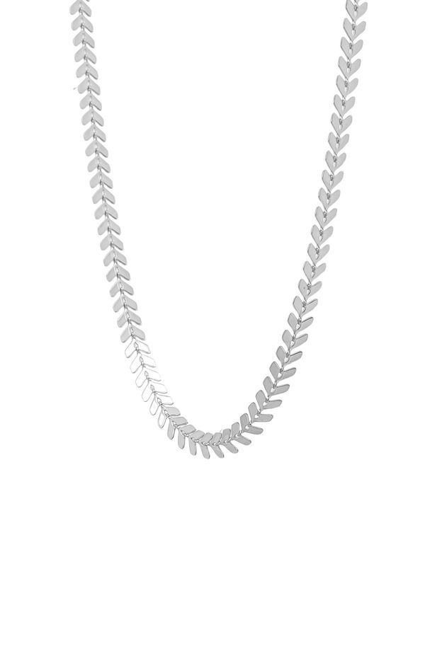 ベアフルーツジュエリー レディース アクセサリー ネックレス・チョーカー レース Bearfruit Jewelry Elara Chevron Link Necklace Bold Trendy S