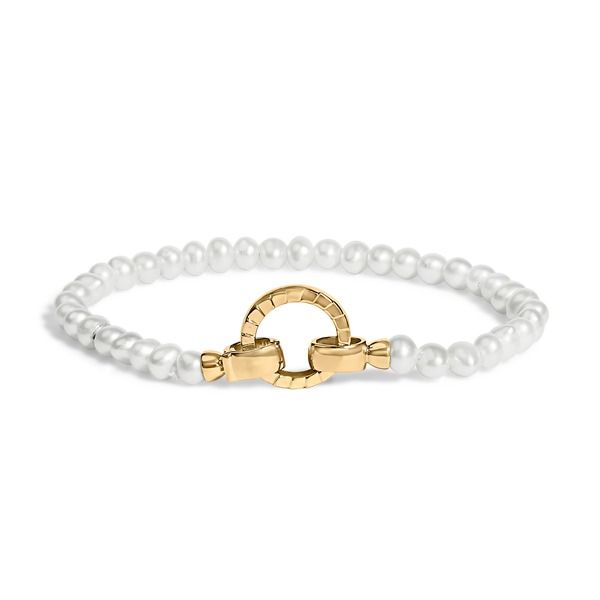 ハウスオブブリリアンス レディース アクセサリー ブレスレット・バングル・アンクレット Haus of Brilliance 18K Yellow Gold Vermeil Pearl Infinit 34,970円
