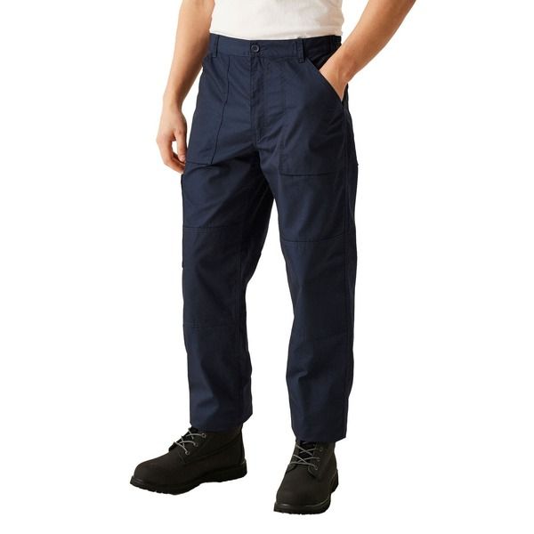 レガッタ メンズ ボトムス カジュアルパンツ Regatta New Lined Action Trouser Short Pants Navy Blue ネイビー